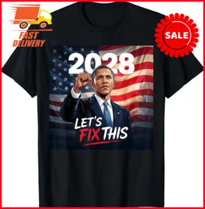Camiseta Obama For President 2028 - Imagen 1 de 3