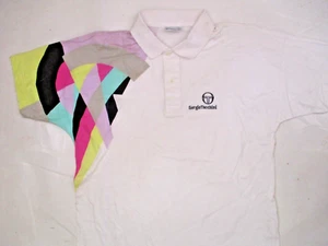 RETRO 1990'S MEN'S SERGIO TACCHINI POLO SHIRT SMALL (SEE DESCRIPTION FOR FIT) - Picture 1 of 2