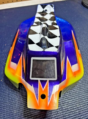 1/8 Buggy jconcepts Mugen MBX8 custom Airbrush  1/8 Buggy Body USED - Image 1 of 4