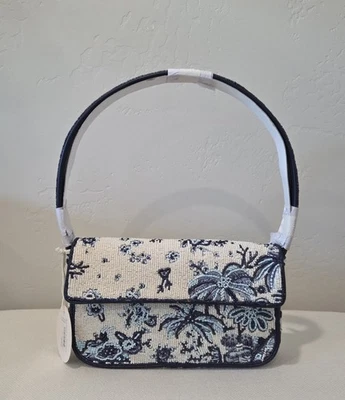 Staud TOMMY BEADED BAG TOILE DE PUP ( Origin $295 ) - Image 1 of 4