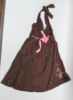 Y2K Baby Phat Terry 布吊带连衣裙 ~ 泳装遮瑕 ~ 4 种颜色 ~ 全新带标签 — 第 1/4 张图片