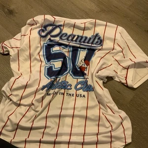 Cute Snoopy baseball jersey 	 - Picture 1 of 2