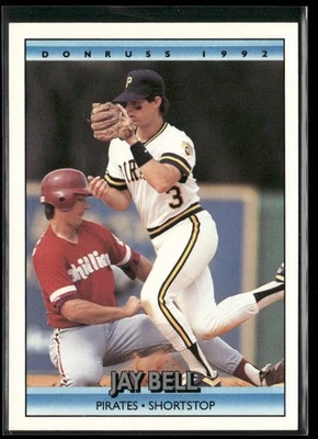 Jay Bell 1992 Donruss #100 Pittsburgh Pirates - Image 1 of 2