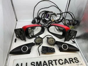 SMART CAR 451 2007-2014 - COMPLETE ELECTRIC MIRROR CONVERSION KIT (SPEAKERS) - Picture 1 of 6