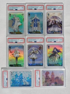 PSA 10 9 Sequential Singned blanco negro congelación cielo Fern Card Set of 8 - Imagen 1 de 9