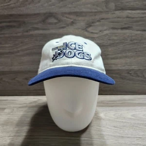 Vintage Ice Dogs Mütze verstellbar 90er lang Beach Hockey Bulldoggen Cap - Bild 1 von 8