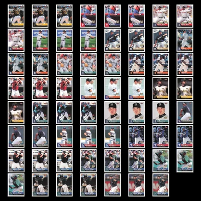 2007 Fleer  Rookie Card Lot 63 Baseball Cards NM MLB Set - Image 1 of 4