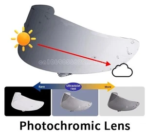 Transition Mod. Photochromatisches Visier Shoei NXR XSPIRIT III 3 RYD CWR1 RF1200... - Bild 1 von 6
