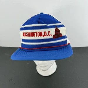 Vintage 80s Washington D.C. Snapback Trucker Hat - Bild 1 von 14