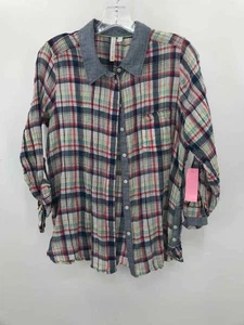 Pre-Owned C&C California Blue Size Medium Button Down - Picture 1 of 3