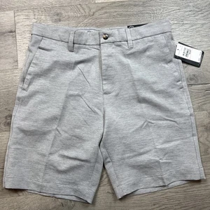 Callaway hellgrau grau hohe Leibhöhe 9" Schrittlänge Shorts UPF 50 32W Opti-Dri neu mit Etikett NEU - Bild 1 von 11