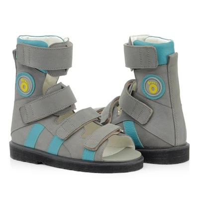 Memo Basic II Kids Orthopedic Sandals with Ankle Support /AFO-Like Support Shoes - Image 1 of 4