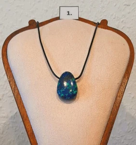 Azurit - Malachit Anhänger, verschiedene Varianten - Bild 1 von 12