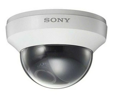 Sony Indoor Color Video IP Network Security Minidome Camera SSC-FM530 - Image 1 of 4