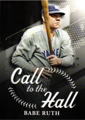 2025 Topps - Call to the Hall - #CTH-14 Babe Ruth - New York Yankees - Image 1 of 2