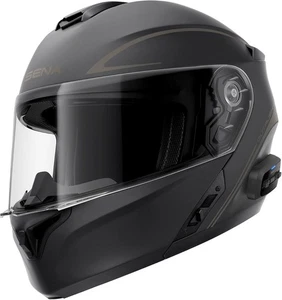 Sena Outrush R XL Matte Black Modular Helmet – Bluetooth & Built-In Intercom - Picture 1 of 15