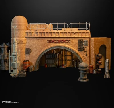 Custom Desert Bazaar Diorama for 3.75 in (1:18) Figure - Image 1 of 2