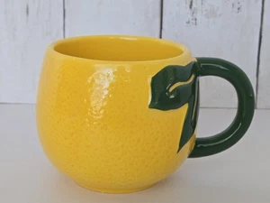 2025 Target Bullseye 11fl oz Ceramic Lemon Mug Novelty Summer NEW - Picture 1 of 6