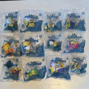 NUEVO SET COMPLETO 2015 McDonald's Happy Meal Minions Juguetes Colección Sin Abrir - Imagen 1 de 2