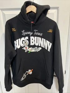 Shoe Palace X Looney Tunes Bugs Bunny Hoodie Hooded Sweatshirt Sz Medium EUC F - Imagen 1 de 12