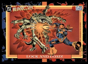 1993 DC Bloodlines Lock and Load! English #40 - Picture 1 of 2