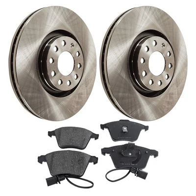 Front Brake Disc Rotors and Pads Kit for Audi Allroad Quattro A6 2002-2004 - Image 1 of 4