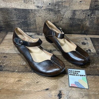 Туфли-лодочки Taos Samba женские размер 8 коричневые MJ без шнуровки для работы и ходьбы SMB-12195 - Изображение 1 из 4