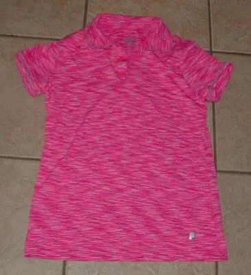 Camisa Polo Atlética Prince Rosa Tinte Espacial Talla Mediana Elástica Ropa Informal Foto 1 de 3