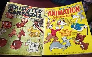 Libros de instrucciones de arte Foster dibujos animados animados Preston Blair animador de Disney - Imagen 1 de 17