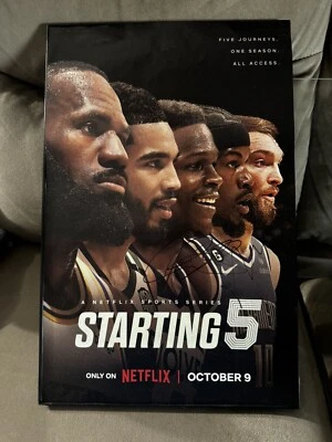 Jimmy Butler And Domantas Sabonis Signed Poster ,(starting 5) - Image 1 of 4