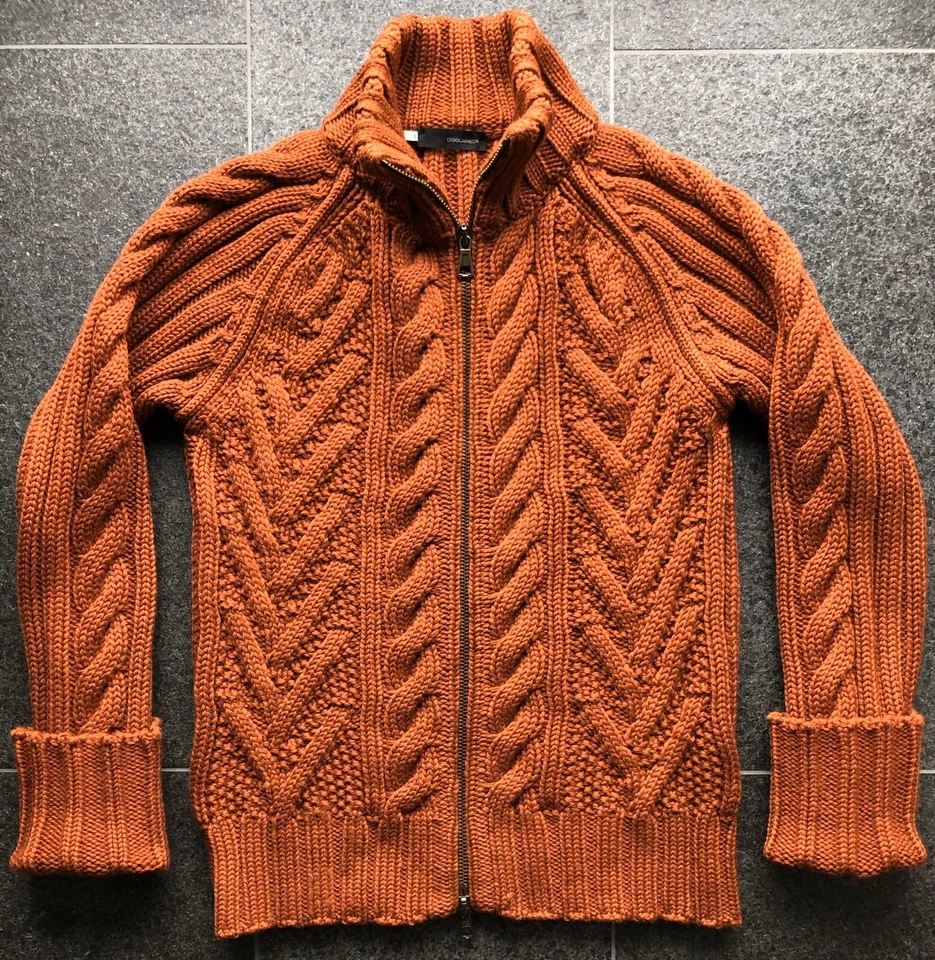 Dsquared2 F/W 2003 24-7 Wool Jacket L 50 Knit Pullover Vest - Image 1 of 4