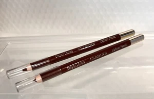 Lote de 2 lápices delineadores de labios Clarins 04 Nude Mocha 1,2 g 0,04 oz. NUEVO SIN CAJA TAMAÑO COMPLETO - Imagen 1 de 6