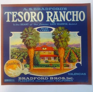 Te etichetta cassa ORIGINALE vintage - Foto 1 di 2