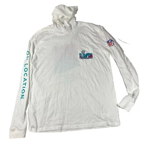 Johnnie-O Hoodie White Long Sleeve Super Bowl NFL LVII Arizona Graphic - Large - Picture 1 of 5
