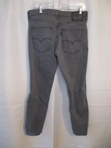Levi's 511 Cotton Blend 32 x 31 GRAY Slim Fit Jeans Pakistan SEE COMMENTS - Picture 1 of 3