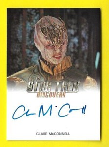 2019 Star Trek Discovery Season 1 Autograph Clare McConnell as Dennas