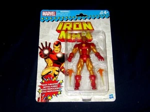 MARVEL LEGENDS RETRO IRON MAN 2017 HASBRO 6 INCH ACTION FIGURE - Picture 1 of 3
