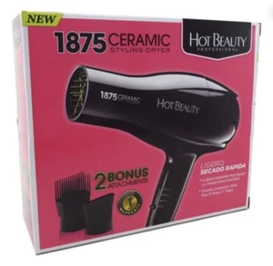 Hot Beauty Dryer 1875 Watt With 2 Attachments - Picture 1 of 1