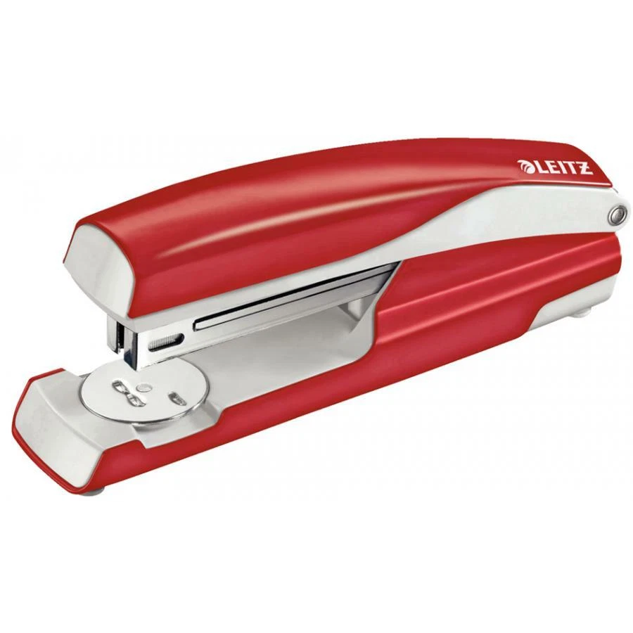 LEITZ Heftgerät Hefter Tacker Nexxt 5504, Heftleistung: 40 Blatt, rot