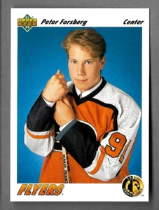 Peter Forsberg 1991-92 Upper Deck Rookie Card #64 RC - Bild 1 von 2