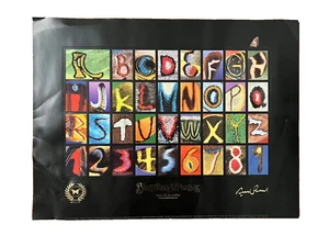 Schmetterling Alphabet Poster von Kjell B. Sandved - Bild 1 von 1