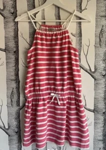 NEXT 🌸 schönstes STRANDKLEID KorallRot Gr 11-12 (146 152) FROTTEE Top! - Bild 1 von 4