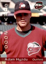 2000 Altoona Curve Grandstand #16 Adam Hyzdu Mesa Arizona AZ - NM Baseball Card