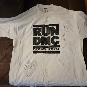 Run Dmc Signed Shirt - Picture 1 of 4