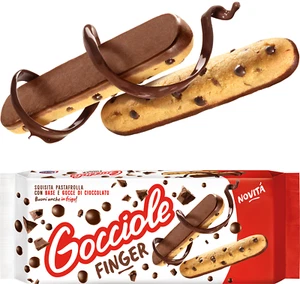 GOCCIOLE FINGER - BISCOTTI CON GOCCE E FONDO DI CIOCCOLATO - LIMITED EDITION - Picture 1 of 1