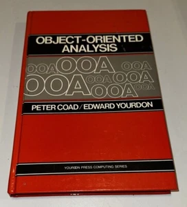 Object-Oriented Analysis - Coad, Yourdon (HC, 1990) - Picture 1 of 2