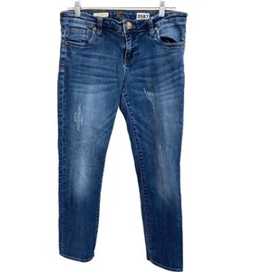 Kut from the Kloth Boyfriend Distressed High Rise Medium Wash Jeans Sz8 - Picture 1 of 3