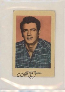 1964 Dutch Gum Numbered Set 2 (Sans Serif) Rock Hudson #137 f5h