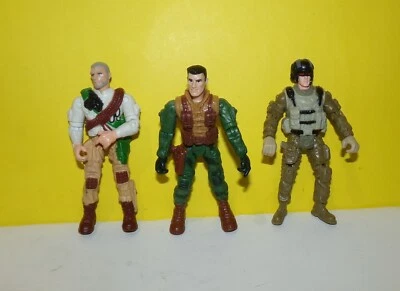 Figura de acción Lanard The Crops 3-Man Recon 3,75" TERRA TEAM soldados militares Foto 1 de 2