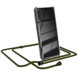 Do Samsung Galaxy A50 / A30s / A50s Etui na telefon Zawieszenie Sznurek Case Łańcuszek Zielone - Zdjęcie 1 z 7